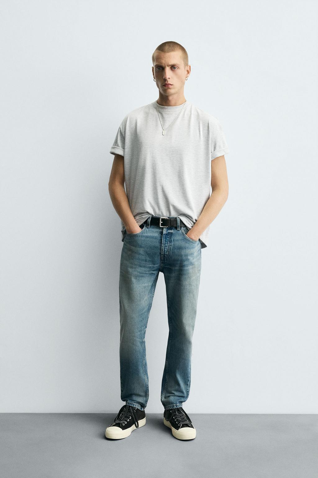 УКОРОЧЕННЫЕ ДЖИНСЫ SLIM FIT
