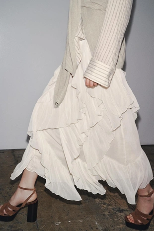 Юбка из ткани бамбула — ZW COLLECTION- Заказать в России