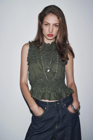 Топ с бусинами — ZW COLLECTION- Заказать в России