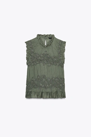 Топ с бусинами — ZW COLLECTION- Заказать в России