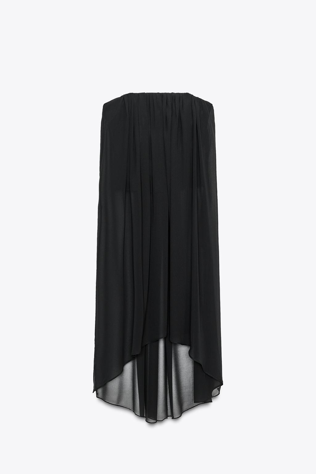 УДЛИНЕННЫЙ ТОП БЕЗ БРЕТЕЛЕЙ — ZW COLLECTION