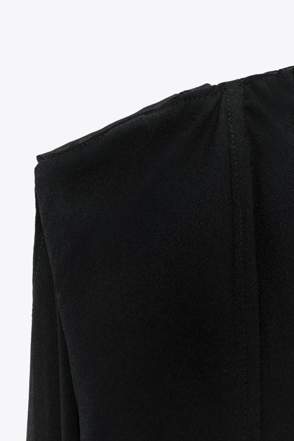 УДЛИНЕННЫЙ ТОП БЕЗ БРЕТЕЛЕЙ — ZW COLLECTION