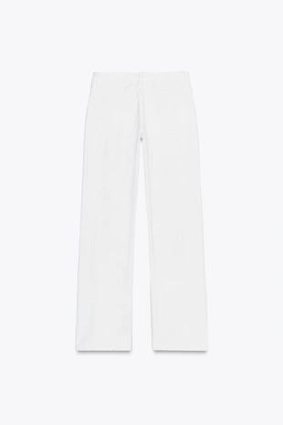 Джинсы TRF WIDE-LEG с низкой посадкой- Заказать в России