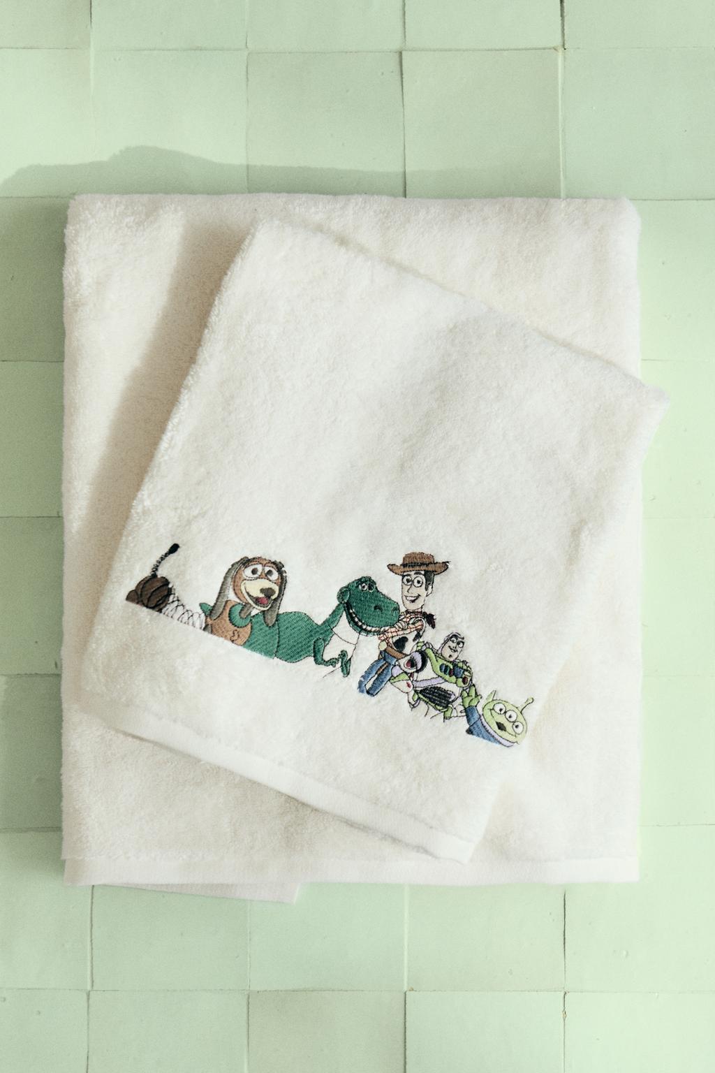 Детское хлопковое полотенце из футера toy story ©disney/pixar