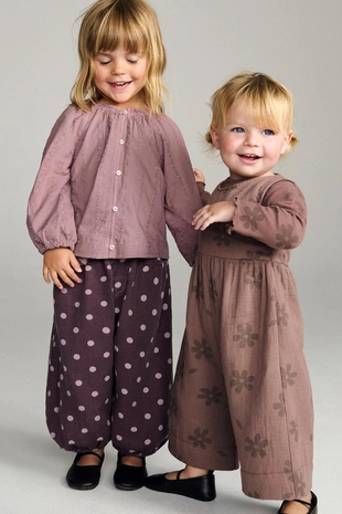 ZARA TIMELESS - брюки-бананы в горошек- Заказать в России