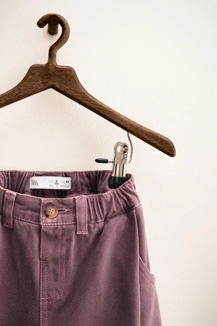 ZARA TIMELESS - брюки-баллоны из твила с шерстью