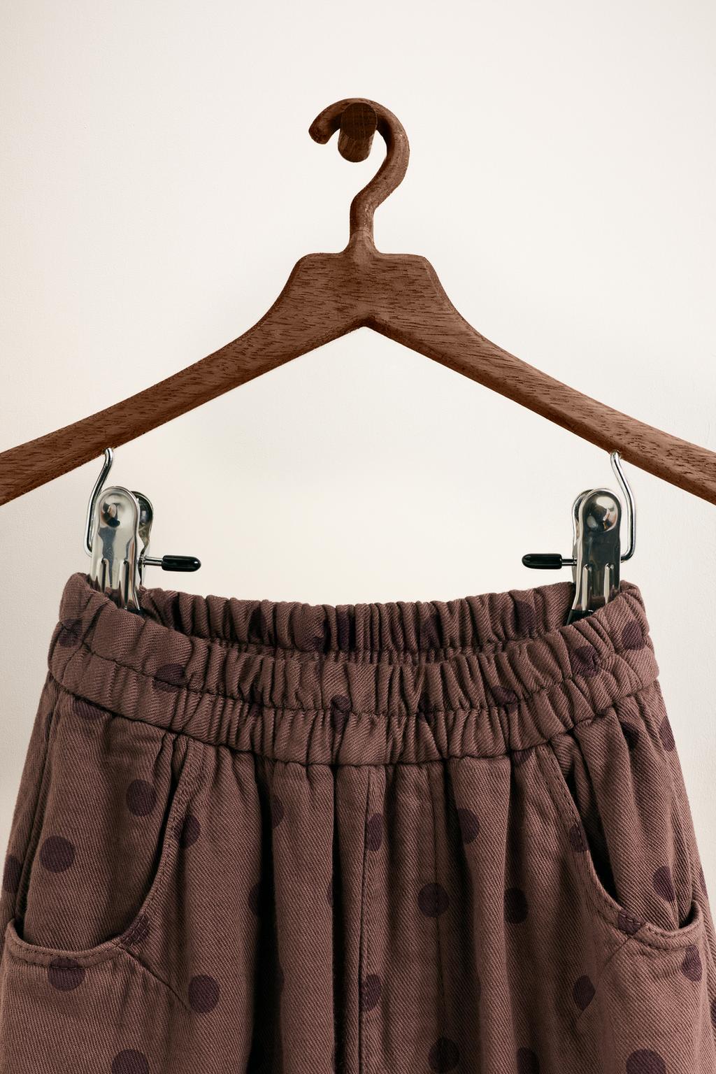 ZARA TIMELESS - БРЮКИ-БАНАНЫ В ГОРОШЕК