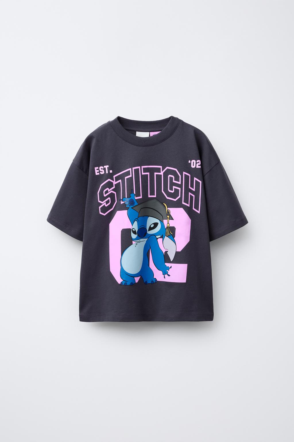 ФУТБОЛКА С ПРИНТОМ LILO & STITCH © DISNEY