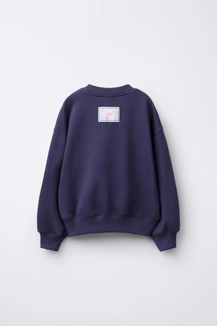 Купить Zara Толстовка с вышивкой и текстом