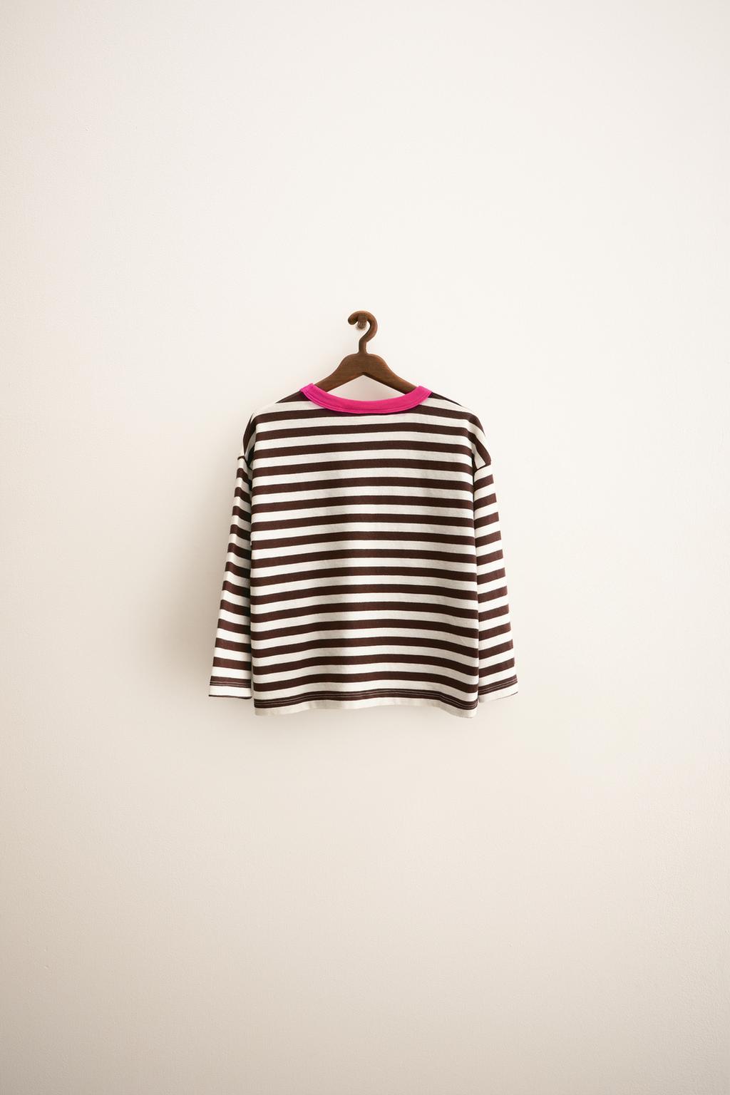 ZARA TIMELESS — ФУТБОЛКА В ПОЛОСКУ