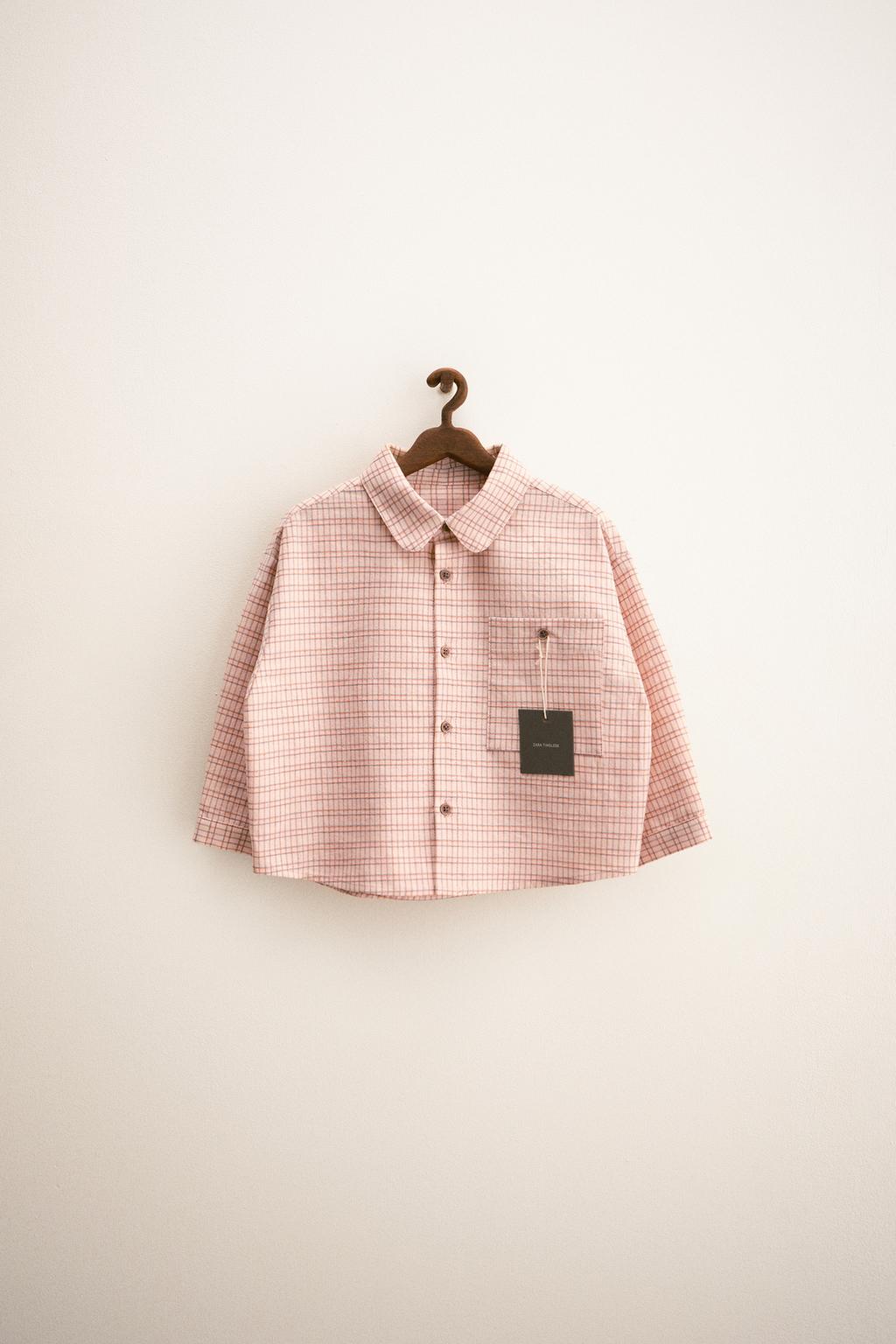 ZARA TIMELESS — РУБАШКА В КЛЕТКУ