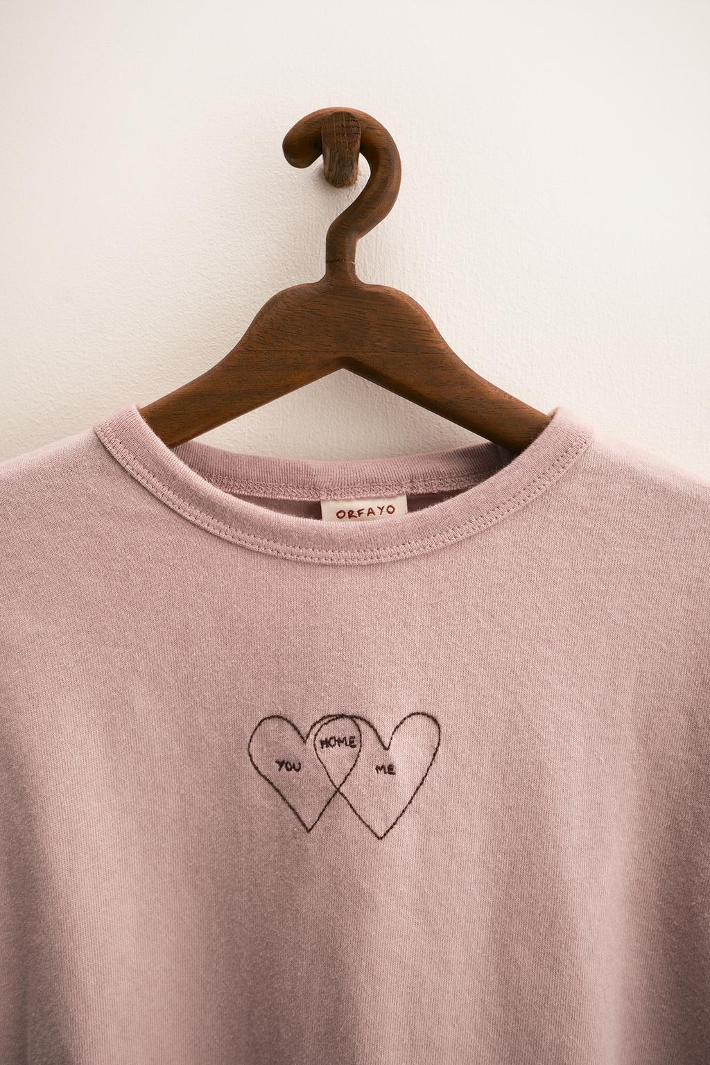 ZARA TIMELESS — ФУТБОЛКА С ВЫШИВКОЙ ORFAYO ©