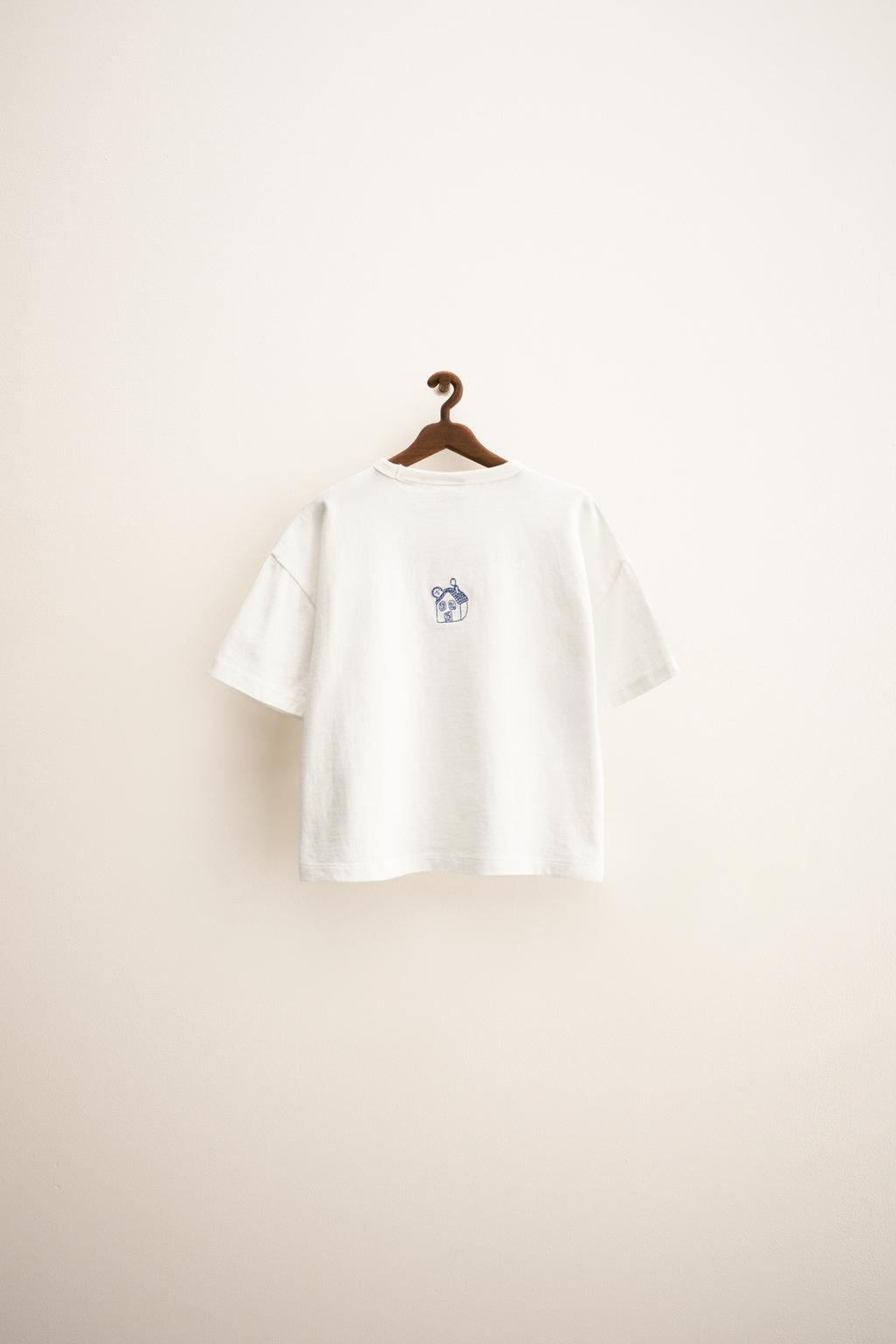 ZARA TIMELESS — ФУТБОЛКА С ВЫШИВКОЙ ORFAYO ©