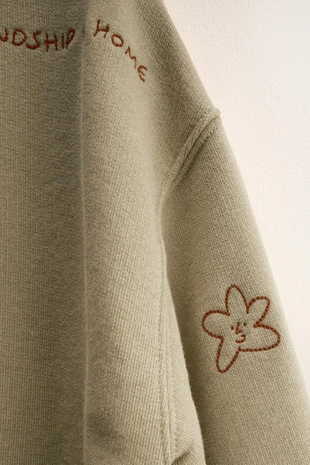 ZARA TIMELESS - толстовка с вышивкой ORFAYO ©- Заказать в России