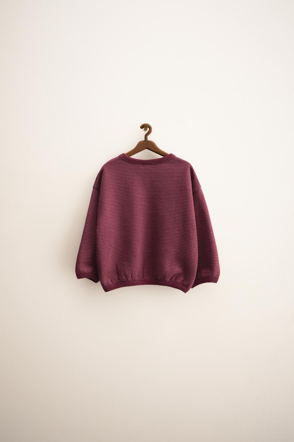 ZARA TIMELESS - ТОЛСТОВКА В ТОНКУЮ ПОЛОСКУ