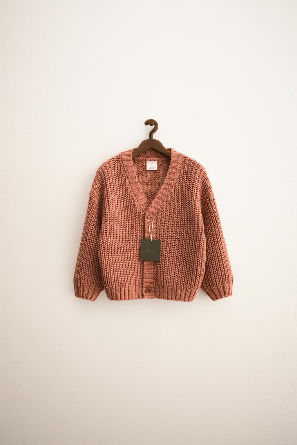 ZARA TIMELESS — КАРДИГАН КРУПНОЙ ВЯЗКИ