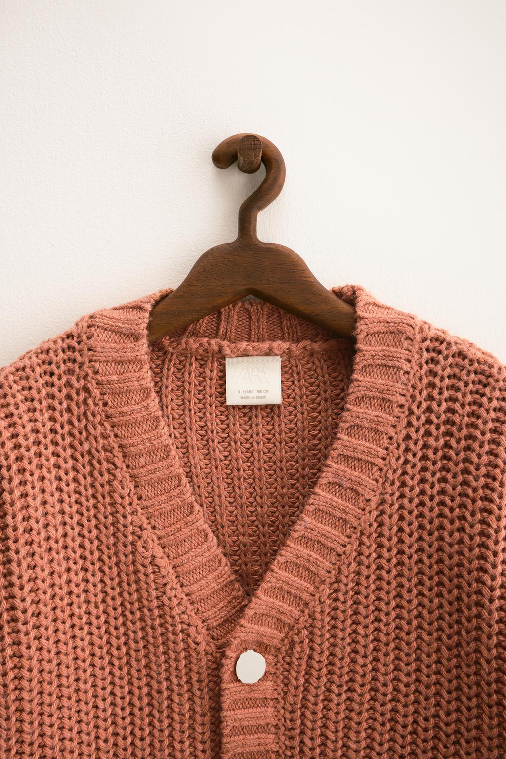 ZARA TIMELESS — КАРДИГАН КРУПНОЙ ВЯЗКИ