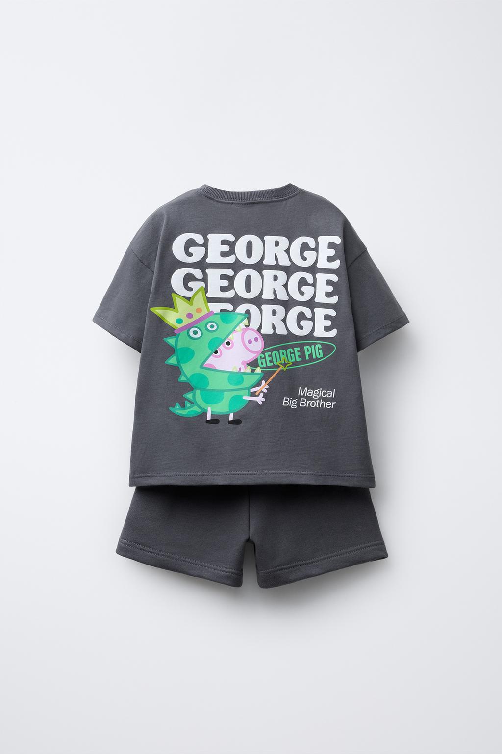КОМПЛЕКТ ДЛЯ БЕГА С ПРИНТОМ GEORGE PEPPA PIG ™