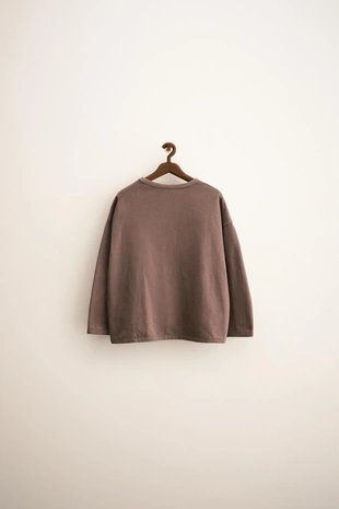 ZARA TIMELESS - однотонная футболка с оделкой- Заказать в России