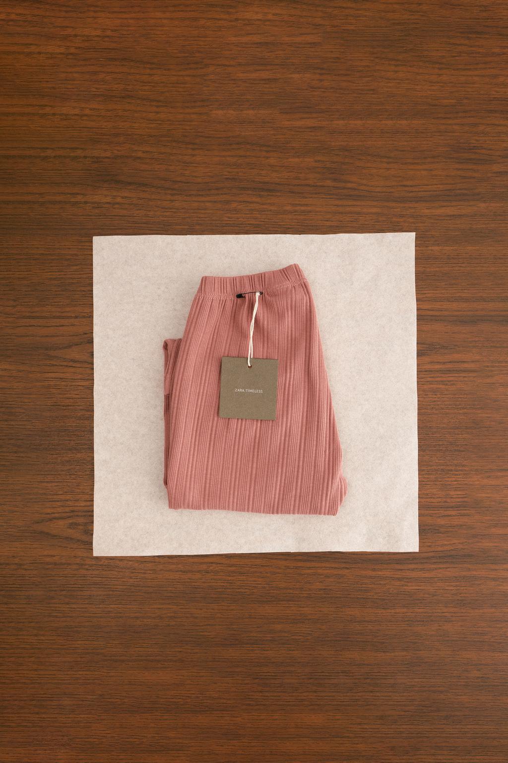 ZARA TIMELESS - ОДНОТОННАЯ ПИЖАМА НА ПУГОВИЦАХ ИЗ ХЛОПКА