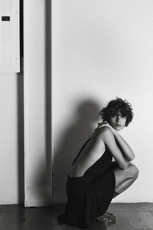 Платье-комбинезон халтер- Заказать в России