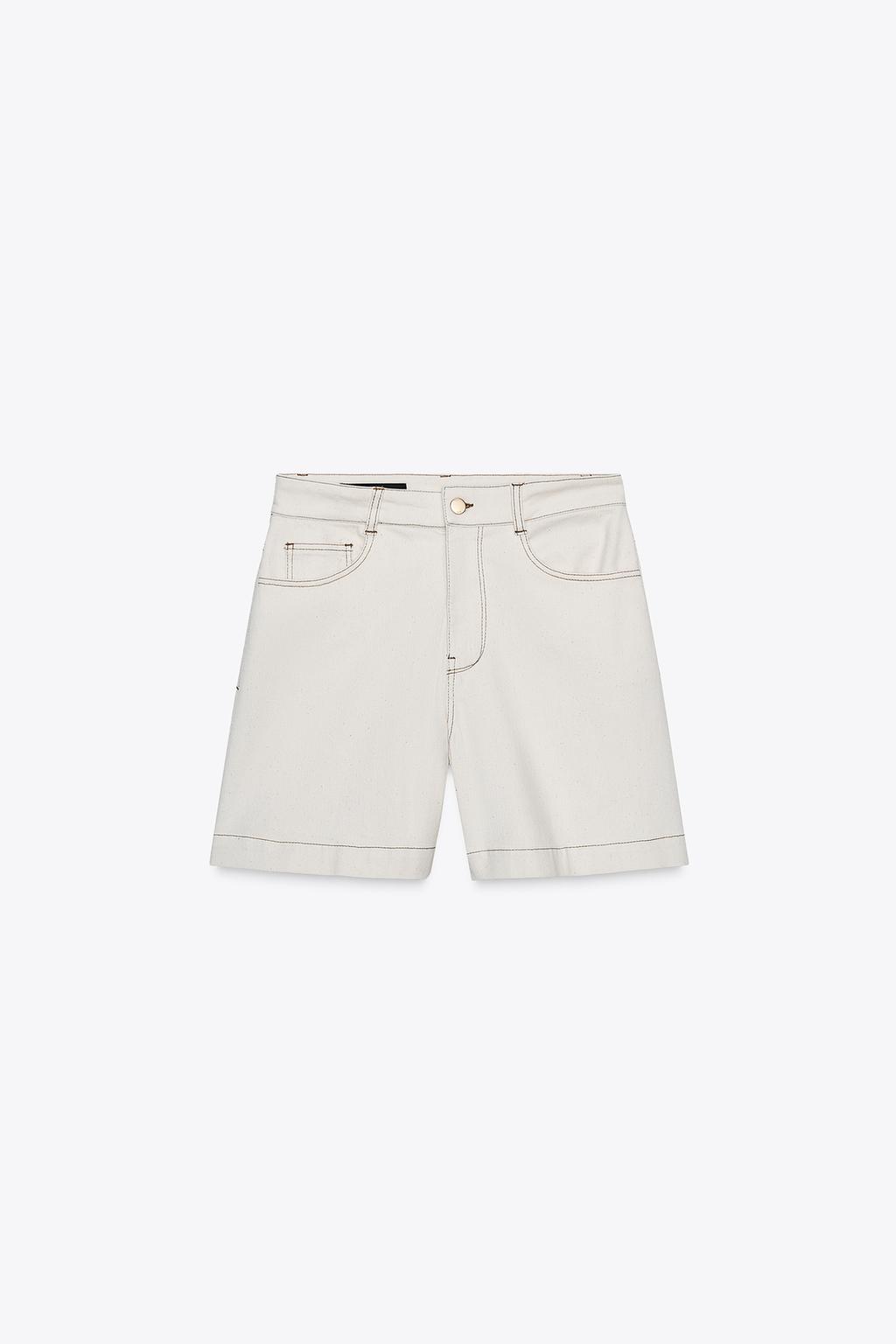 ДЖИНСОВЫЕ ШОРТЫ-БЕРМУДЫ Z1975 MOM FIT