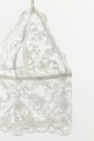 Кружевной бралетт бандо с вышивкой- Заказать в России