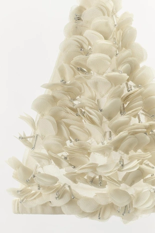 Бюстгальтер с рельефными цветами и бусинами — LIMITED EDITION- Заказать в России