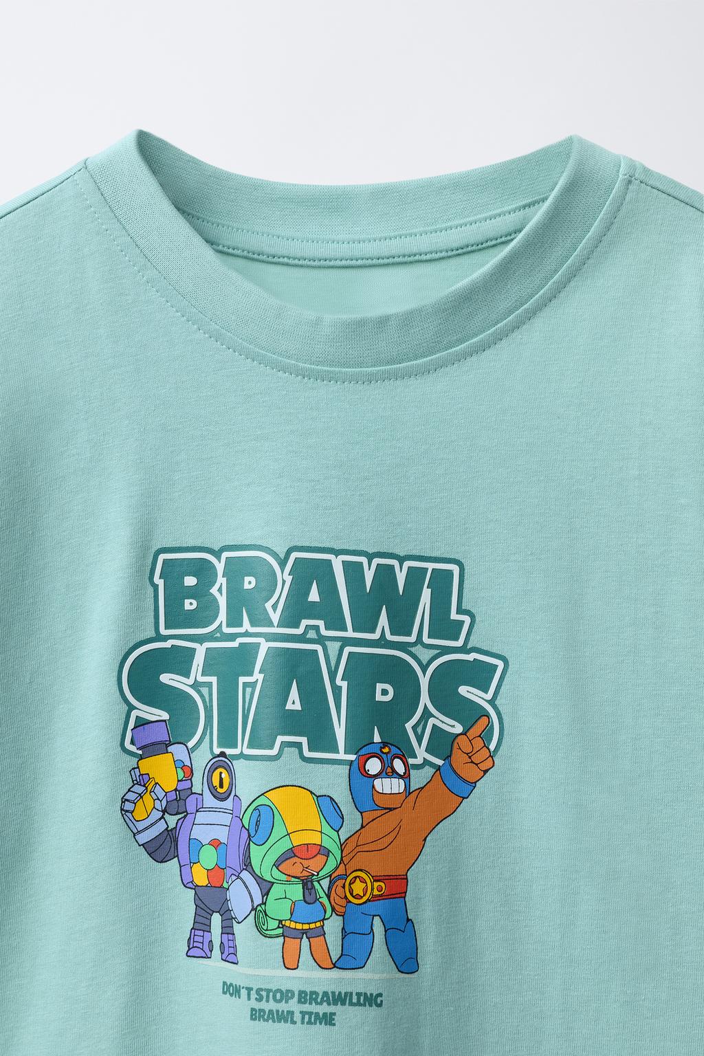 ФУТБОЛКА С ПРИНТОМ BRAWL STARS © SUPERCELL OY