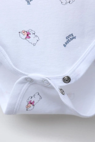 Набор из пяти боди с овечками- Заказать в России