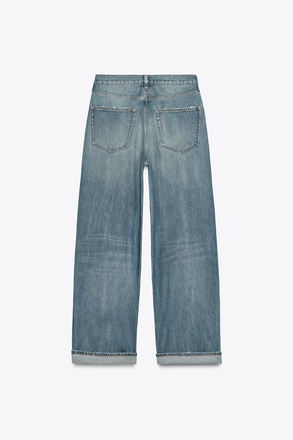 ДЖИНСЫ BAGGY СО СРЕДНЕЙ ПОСАДКОЙ — ZW COLLECTION