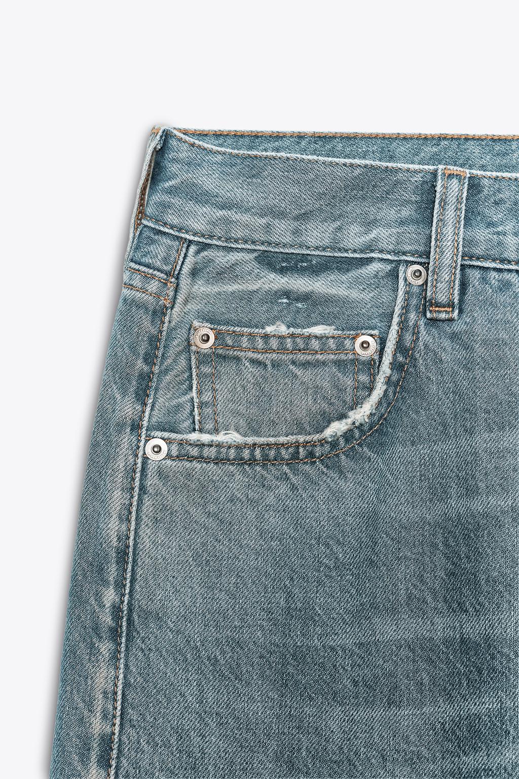 ДЖИНСЫ BAGGY СО СРЕДНЕЙ ПОСАДКОЙ — ZW COLLECTION