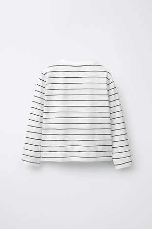 Базовая футболка в полоску- Заказать в России