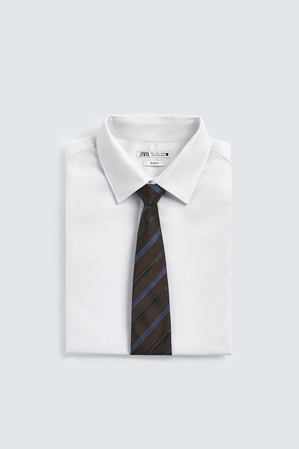 ГАЛСТУК 100% ШЕЛК ПОЛОСКИ LIMITED EDITION
