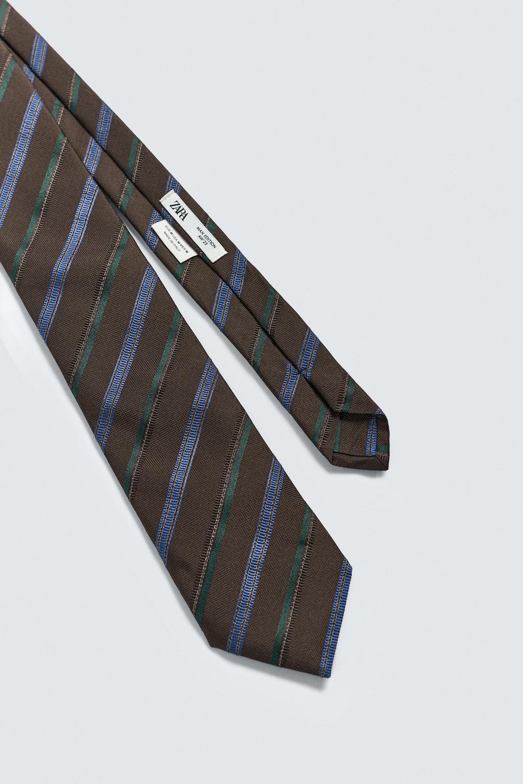 ГАЛСТУК 100% ШЕЛК ПОЛОСКИ LIMITED EDITION