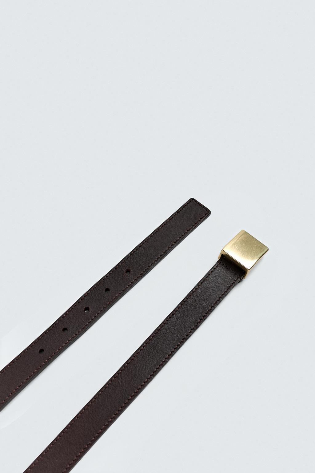 КОЖАНЫЙ РЕМЕНЬ С ПРЯЖКОЙ - LIMITED EDITION