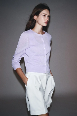 Кардиган из тонкого трикотажа- Заказать в России