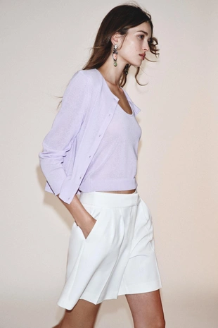 Кардиган из тонкого трикотажа- Заказать в России