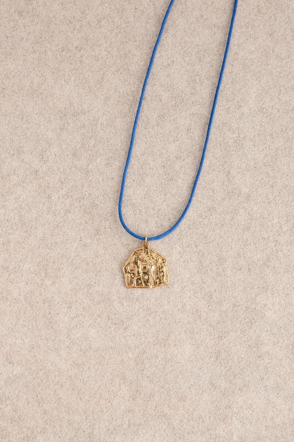 ZARA TIMELESS — ОЖЕРЕЛЬЕ «ДОМИК» 24K ORFAYO ©
