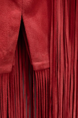 Юбка из замши со сколками LIMITED EDITION- Заказать в России