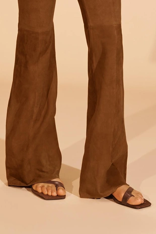 Брюки LIMITED EDITION из замши и кожи- Заказать в России