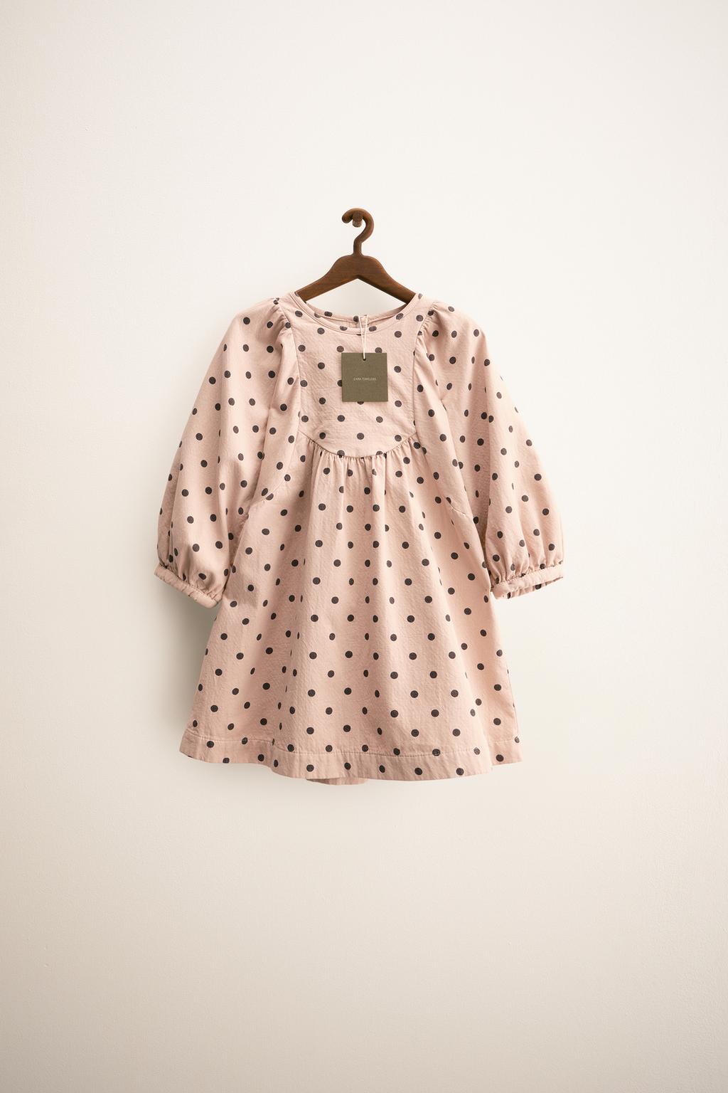ZARA TIMELESS — ПЛАТЬЕ В ГОРОШЕК