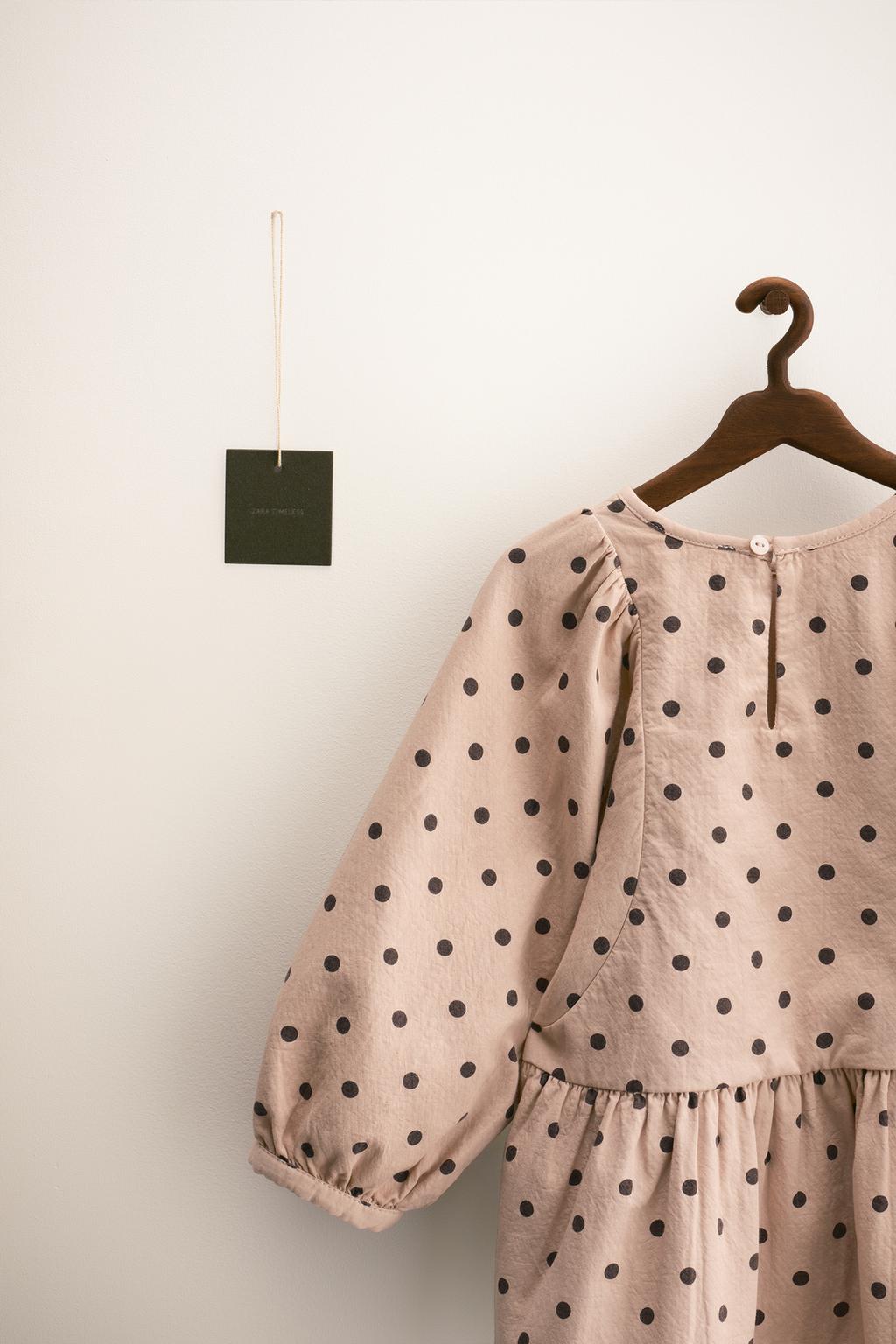 ZARA TIMELESS — ПЛАТЬЕ В ГОРОШЕК
