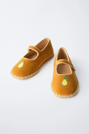 Балетки с фруктами- Заказать в России