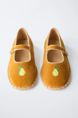 Балетки с фруктами- Заказать в России