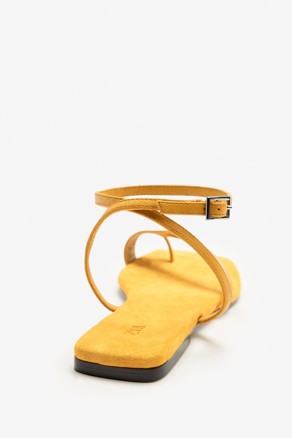 Сандалии из замши limited edition flat split