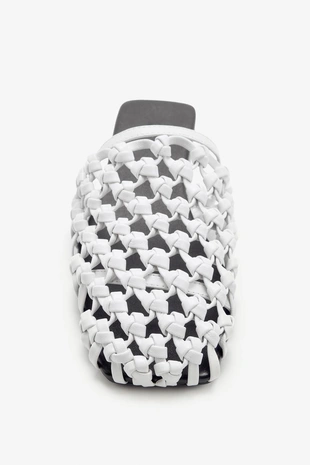 Туфли на плоской подошве из плетеной кожи LIMITED EDITION- Заказать в России