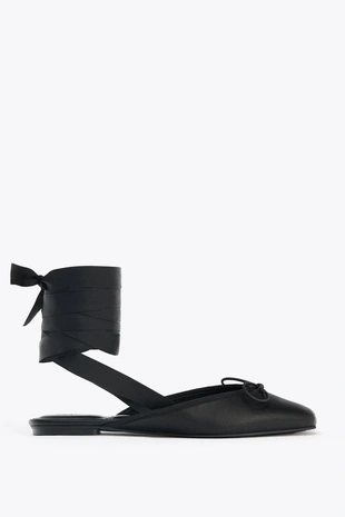 Балетки с открытой пяткой- Заказать в России