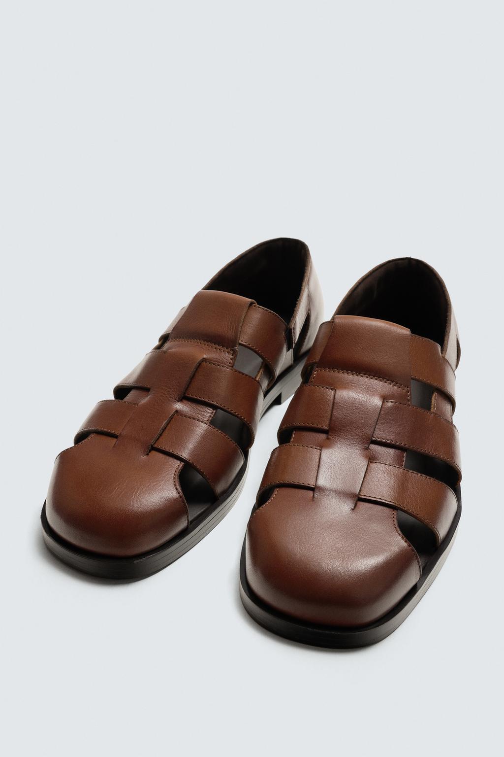 КОЖАНЫЕ САНДАЛИИ-КРАБИКИ LIMITED EDITION