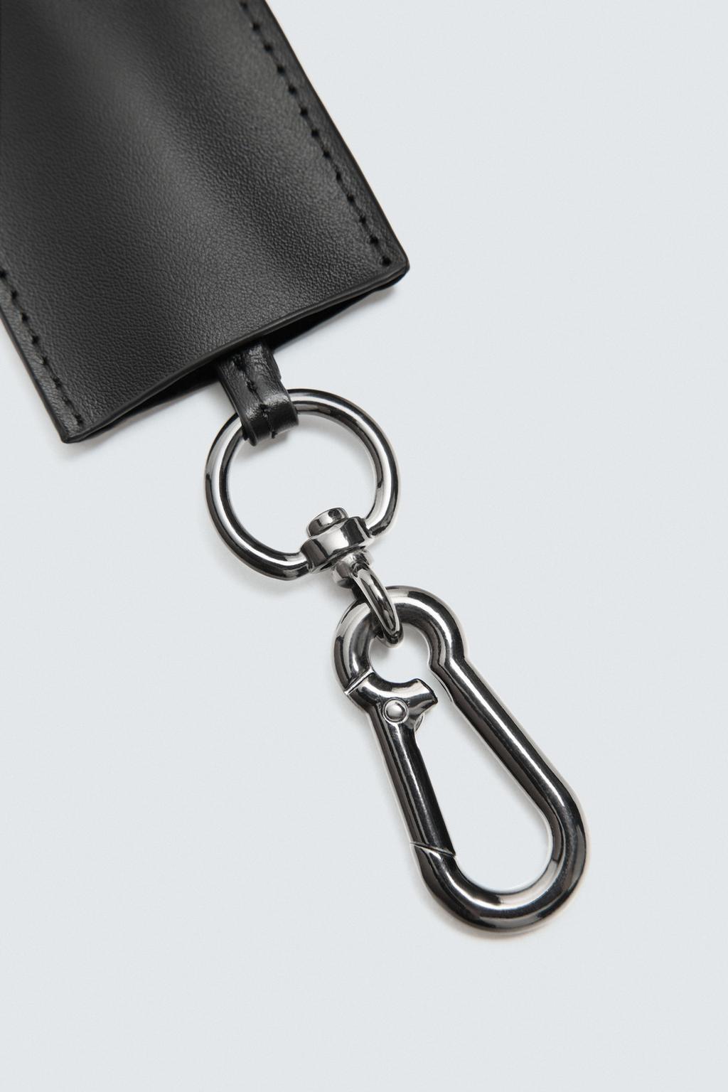 Брелок для ключей с подвеской из кожи limited edition